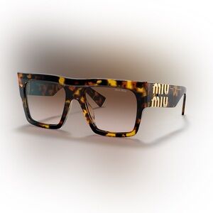 Miu Miu MU 10WS Tortoise Sunglasses